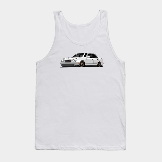 mercedes w210 Tank Top by small alley co